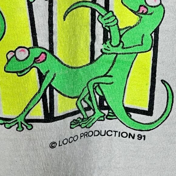 RARE 90s Vintage LOCO PRODUCTION HAWAII Single Stitch‎ Tank - Picture 3 of 8